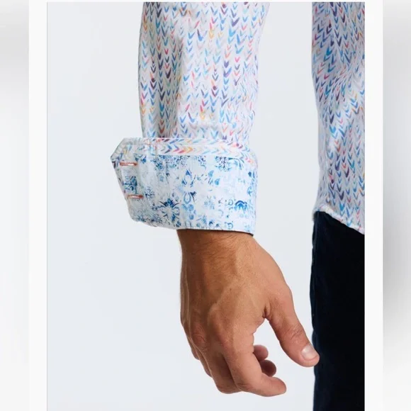 NWT Robert Graham Slauson Shirt Casual Button Down Shirts